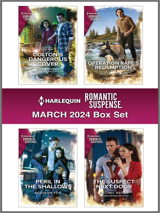 Title details for Harlequin Romantic Suspense March 2024--Box Set by Lisa Childs - Available